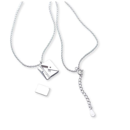 Fashion Envelop Necklace - Lover Letter Pendant, the Perfect Gift for Your Girlfriend